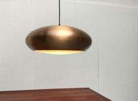 Goldkant Mid Century Pendant Lamp zu Fog Morup Teak 60er 70er Hamburg-Nord - Hamburg Winterhude Vorschau