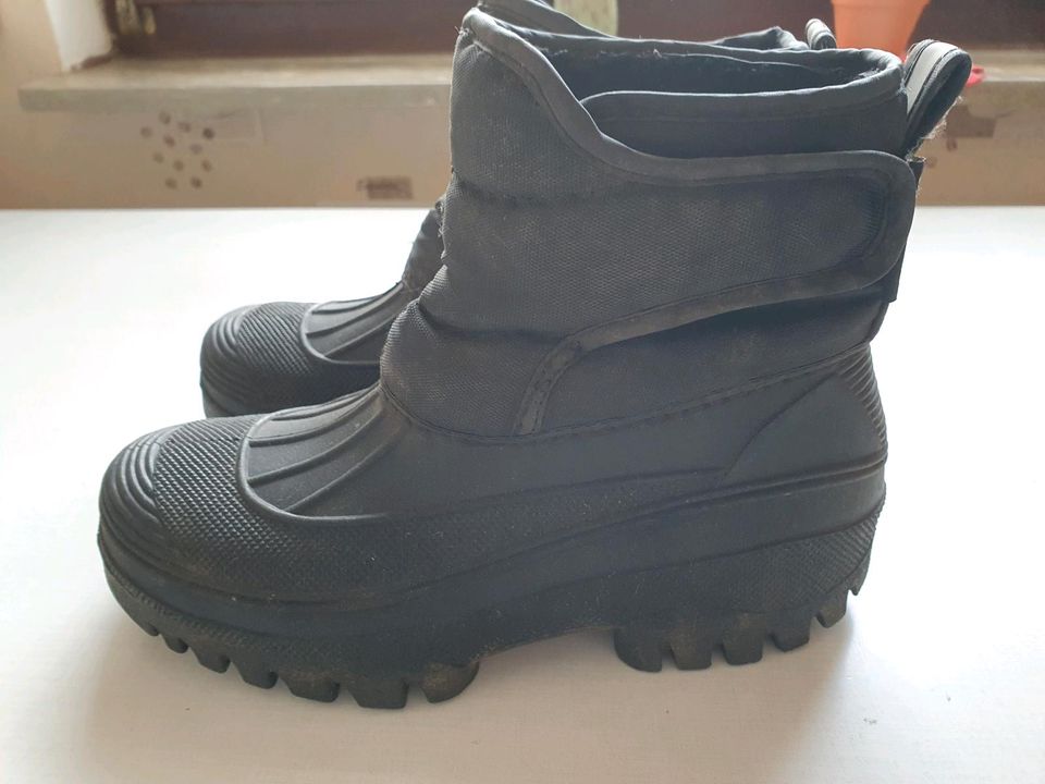 Gummistiefel, Gummistiefeletten HKM Größe 36 schwarz in Dollern