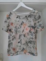 ONLY Shirt floral Gr. M transparent beige Hessen - Hochheim am Main Vorschau