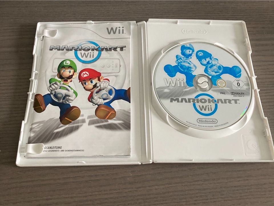 Mario Kart Wii 4x Lenkrad Spiel Pal Select in Mannheim