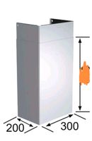 Teleskopschacht Kamin Abzugshaube Edelstahl 20x30 bis 160cm Hohen Neuendorf - Borgsdorf Vorschau