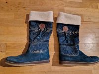 Damen Winterstiefel 40 Sansibar Wildleder petrol Pokahontas Nordrhein-Westfalen - Bergisch Gladbach Vorschau