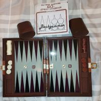 Altes Reise Backgammon Spiel (Hartung) 1983 komplett Nordrhein-Westfalen - Sundern (Sauerland) Vorschau