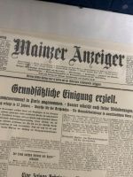 Mainzer Anzeiger Titelblatt gerahmt vom 06.07.1931 Rheinland-Pfalz - Münster-Sarmsheim Vorschau