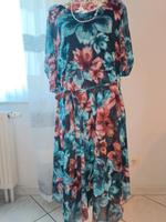 sheego Festliches Kleid mit Blumenmuster Petrol, schwarz, Kupfer Aachen - Aachen-Mitte Vorschau