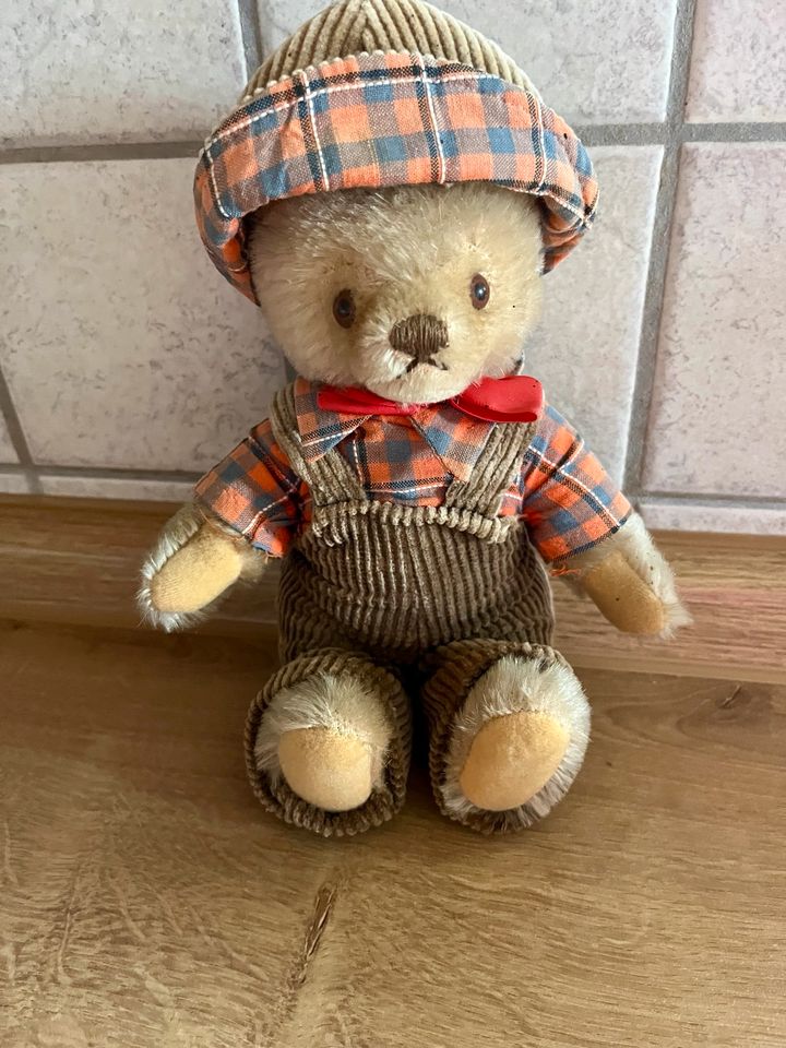 Original Steiff Teddy mit zusätzlicher Kleidung in Königsbronn