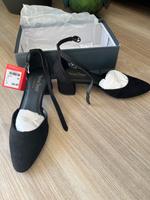 Pumps, schwarz, Velours, Gr. 40 Brandenburg - Cottbus Vorschau