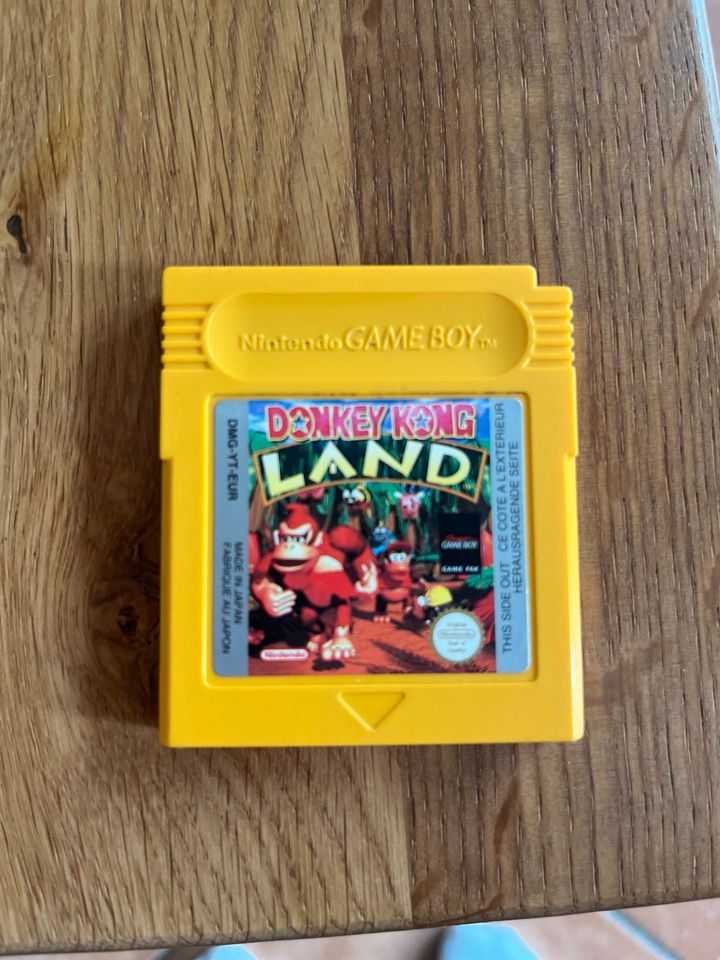 Gameboy spiel Donkey Kong Land mit Inlay in Kall