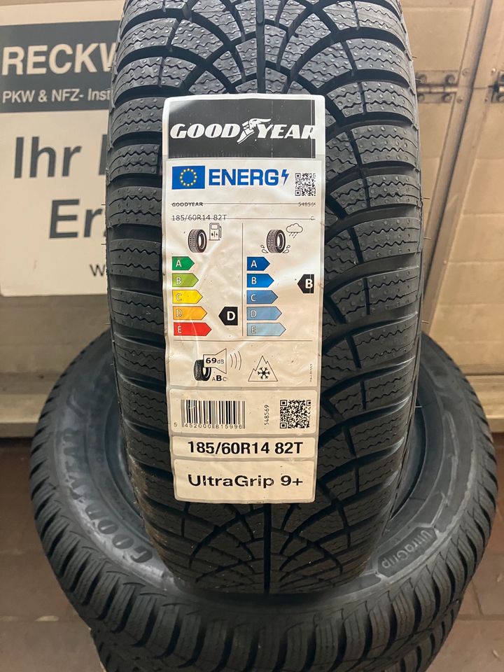 Reifen Reifensatz Good Year Ultra Grip 9 M+S 185/60R14 82T NEU!!! in Lichtenberg/Erzgebirge