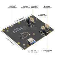 Geekworm X825 V1.5 Board für Raspberry Pi NEU Nürnberg (Mittelfr) - Südstadt Vorschau