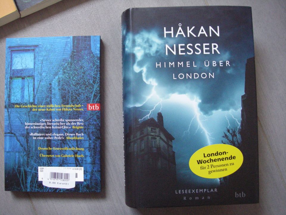 Hakan Nesser - 19 Bücher Sammlung - Krimi, Thriller, Spannung in Solms