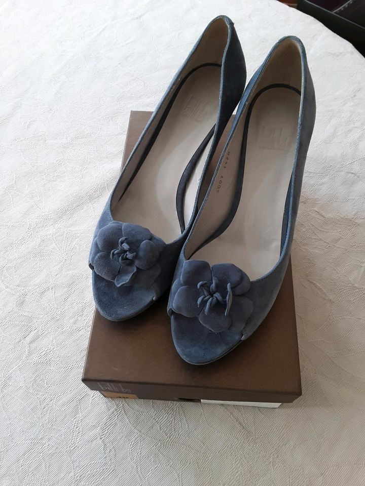 High heels lila/ grau Gr. 40 made in italy in Buchenberg