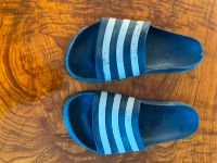 adidas Originals ADILETTE Badesandale blau weiss München - Sendling-Westpark Vorschau