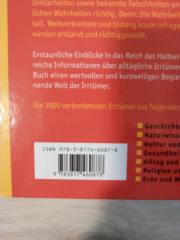 Die 1000 Irrtümer der Allgemeinbildung in Contwig