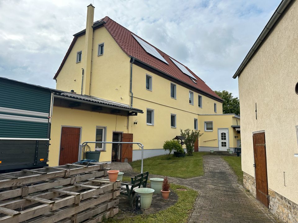 +++ Großer Bauernhof mit zusätzlicher Einliegerwohnung und viel Lagerfläche in Frankleben +++ in Frankleben