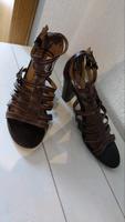 Marco Tozzi Sandalen Sandaletten Gr. 40 m. Riemchen braun Nordrhein-Westfalen - Brilon Vorschau