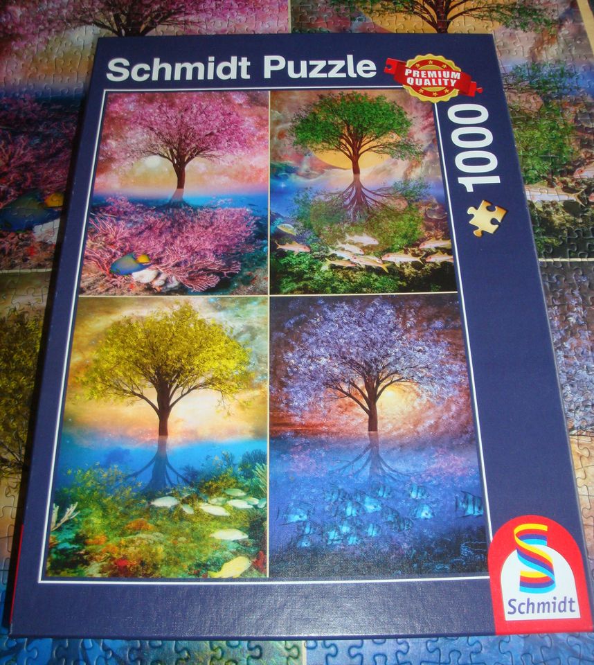 Schmidt Premium Puzzle "Zauberbaum am See" 1000 T. kompl.f.n. in Bückeburg