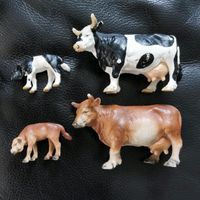 Schleich Kühe Fleckvieh 1990/ 1992 braun / schwarz weiß Raritäten Nordrhein-Westfalen - Geldern Vorschau