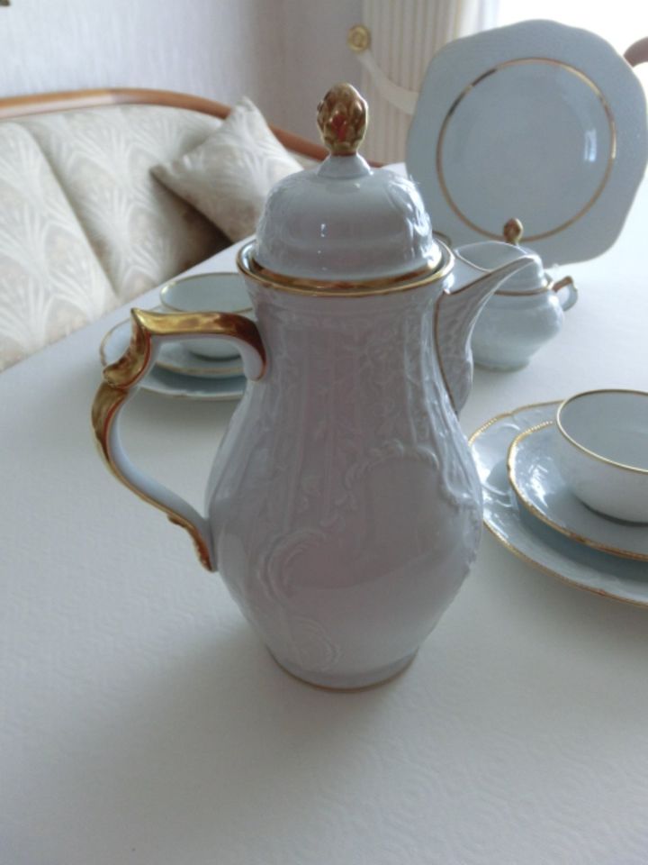 Rosenthal Kaffeeservice Sanssouci mit Goldrand Altserie in Baar-Ebenhausen