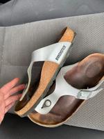 Birkenstock Silber Nordrhein-Westfalen - Ahlen Vorschau
