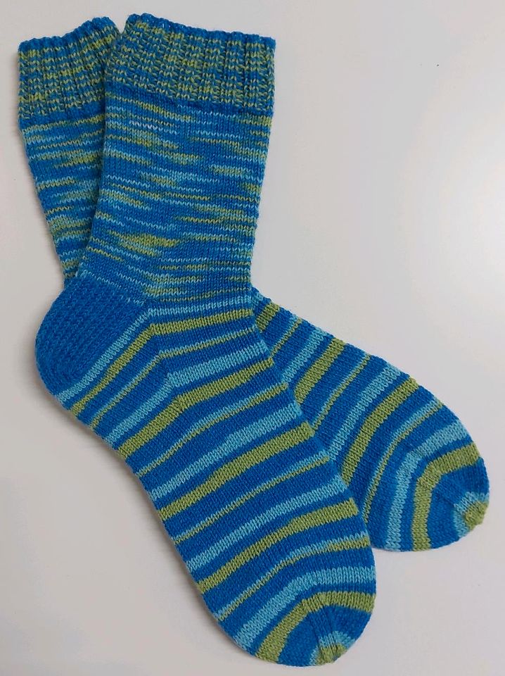 Wollsocken. Gr.41-42.Gestrickte Socken aus 4 fache Sockenwolle. in Warendorf