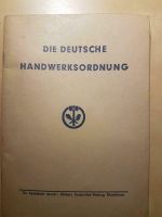Die deutsche Handwerksordnung, 1953 Nordrhein-Westfalen - Hamm Vorschau