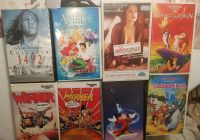 8 x VHS Videocassetten mit Walt Disneys Spielfilmen Niedersachsen - Schwülper Vorschau