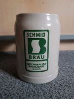 Alter Bierkrug 0,5L Schmid Bräu Grünbaum Brauerei Aalen Baden-Württemberg - Aalen Vorschau
