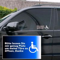 Aufkleber Rollstuhfahrer Symbol Handicap Stuttgart - Wangen Vorschau
