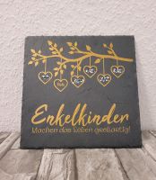 Schieferplatte Schiefertafel personalisiertes Geschenk Niedersachsen - Esterwegen Vorschau