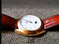 Junghans Mega Funkuhr mit Lederarmband Niedersachsen - Großenkneten Vorschau