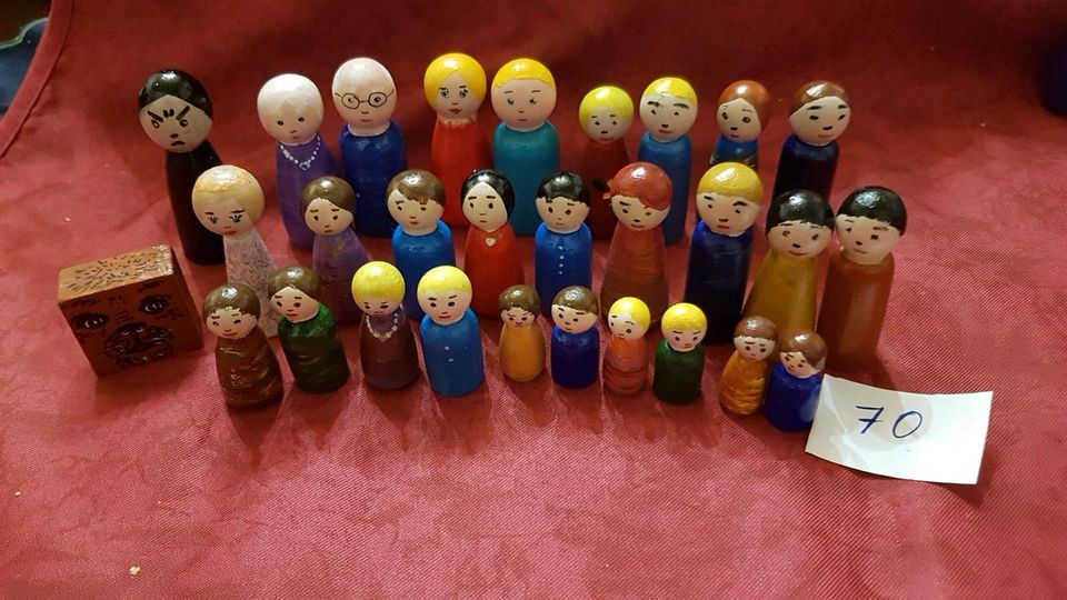 Aufstellungsfiguren für das systemische Familienbrett in Barth