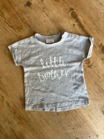 ❤️ T-Shirt „little Brother“ kleiner Bruder von Next in Größe 68 Bayern - Würzburg Vorschau