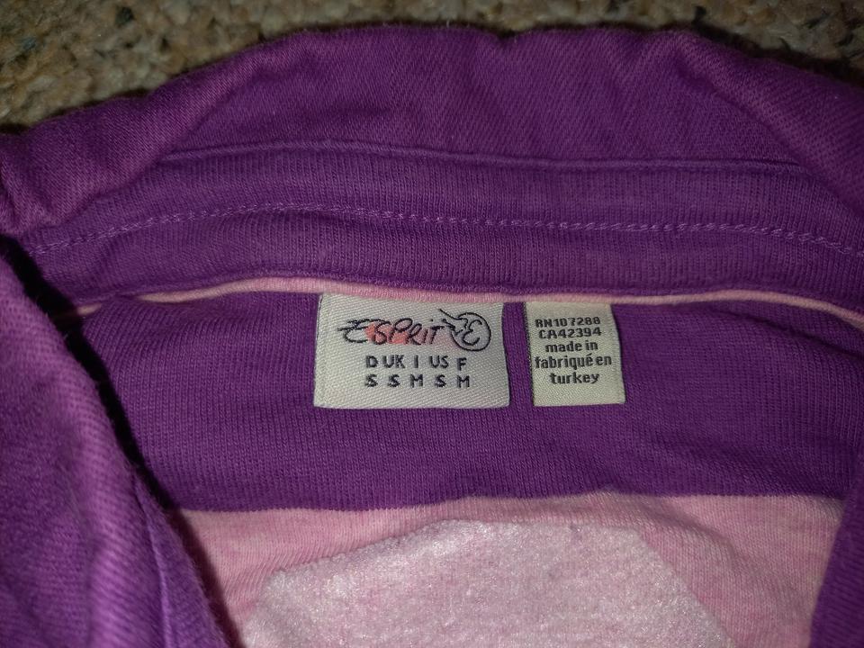 Poloshirts EDC by Esprit lila gelb Gr. S / 36 - 170-176 in Sonnefeld