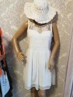 Vero Moda weißes Kleid Traumkleid mit Spitze Chiffon Kleid Gr 38 Nordrhein-Westfalen - Düren Vorschau