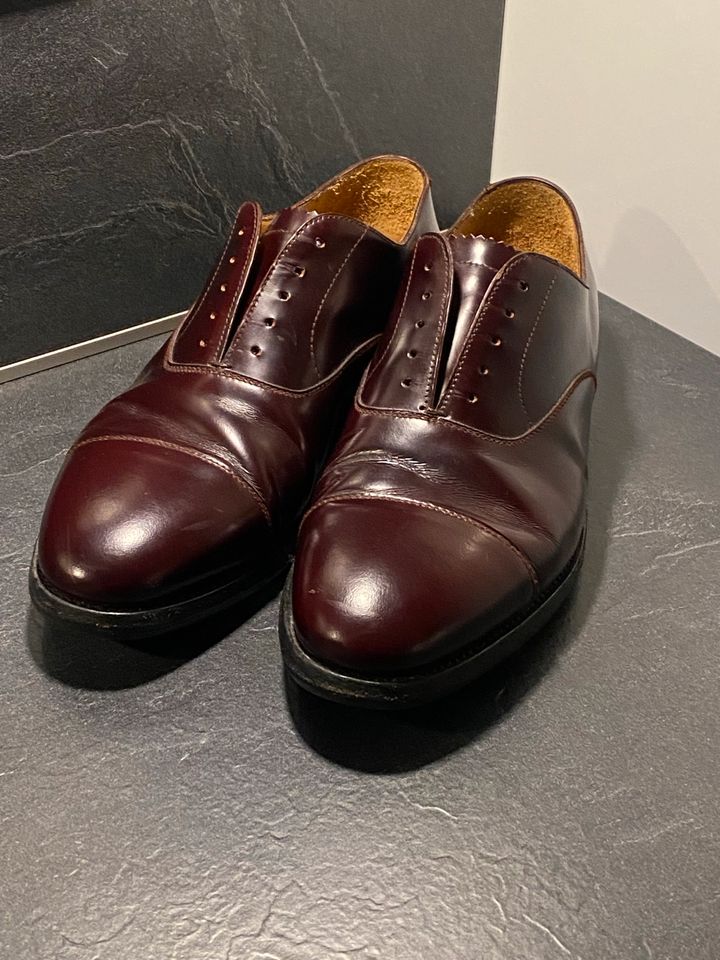 Morjas Oxford Schuhe 9 1/2 43,5 Bordeaux in Berlin