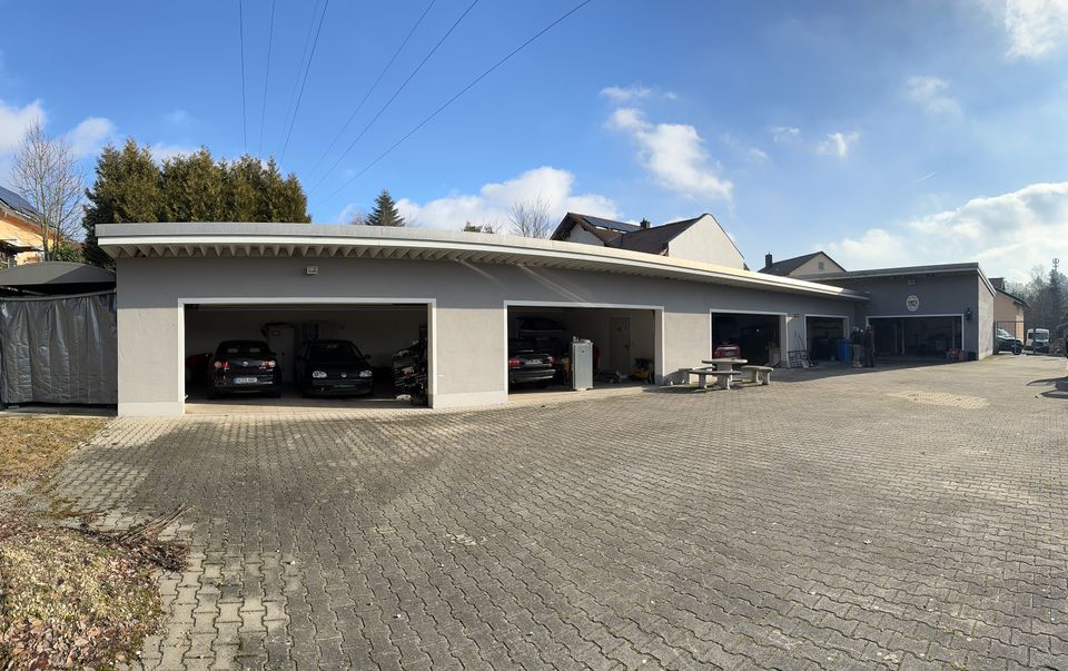 Verkauf einer Hobbywerkstatt mit 4 Doppelgaragen | 265 QM Nutzfläche | 1000 QM Grund | Nähe Passau B12 | Vermietung garantiert!!! in Salzweg