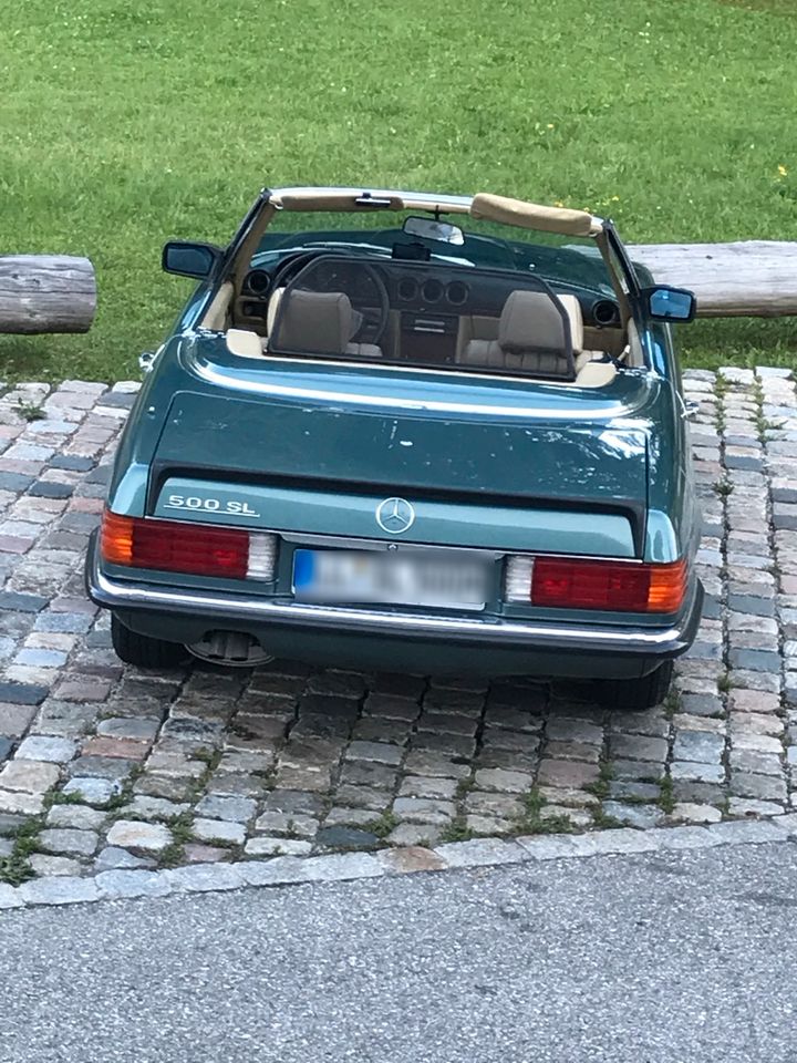 Mercedes Benz, 500SL in Vilgertshofen