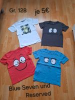 Junge Mädchen Gr. 128 | Shirt Kurzarm | Blue Seven Reserved Niedersachsen - Tostedt Vorschau