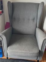 IKEA Strandmon Sessel grau  integrierter Fußteil NP 350€ Saarbrücken-Mitte - St Johann Vorschau