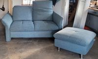 Sofa/Couch mit Hocker Brandenburg - Schönwalde-Glien Vorschau
