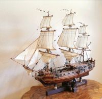 Segelschiff Royal Caroline 1749 Handgefertigt Hessen - Ehringshausen Vorschau