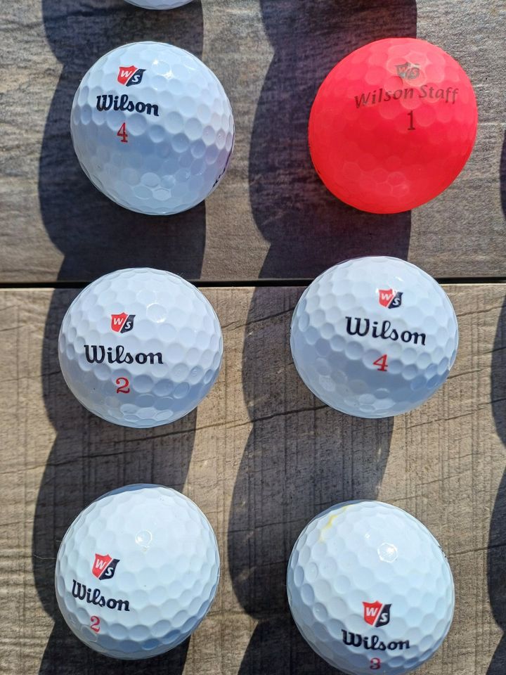 30 Golfbälle Wilson DUO SOFT im Top Zustand in Pulheim
