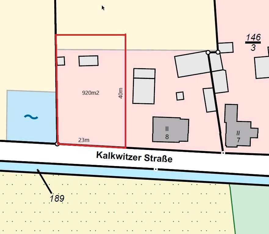 Verkaufe Baugrundstück in Koßwig in Vetschau