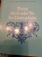 Versuch ueber die wahre Art das Klavier zu spielen Nordrhein-Westfalen - Rheine Vorschau