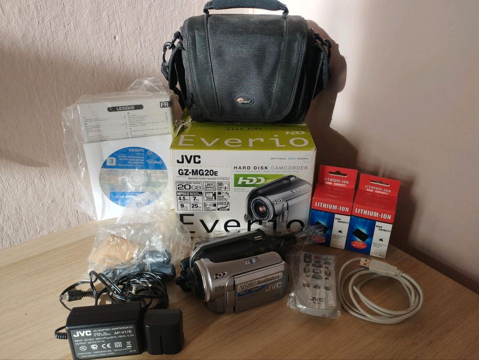 JVC GZ-MG20E Hard Disk Camcorder in Nordrhein-Westfalen - Arnsberg | eBay  Kleinanzeigen ist jetzt Kleinanzeigen