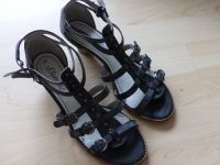 S. Oliver Absatzschuhe schwarz Gr. 39 Schuhe Sommer Riemchen Nordrhein-Westfalen - Hünxe Vorschau