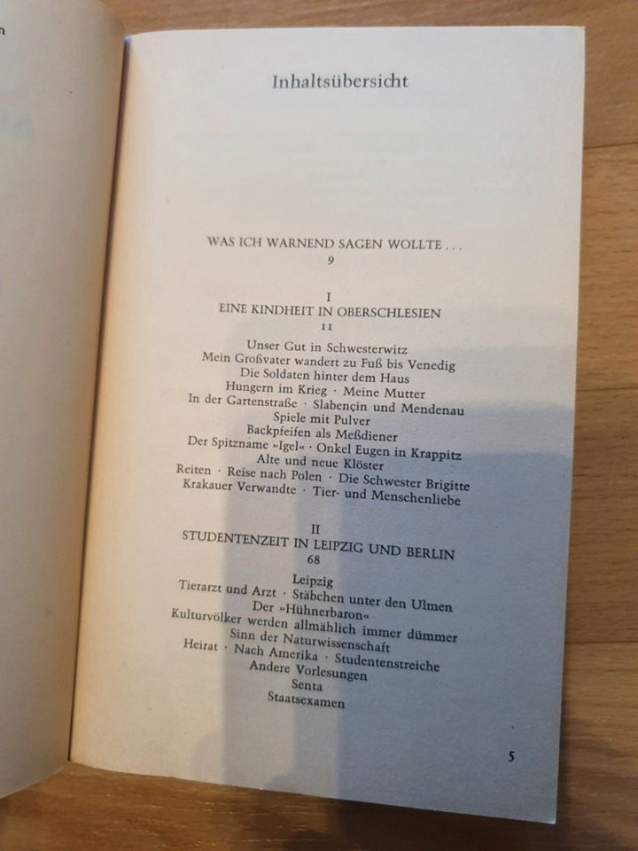 Buch Bernhard Grzimek Auf den Mensch gekommen 1977 in Halle