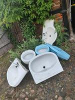 Made in DDR Wasch und Toilettenbecken zu verschenken Sachsen-Anhalt - Hassel bei Stendal Vorschau