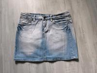 Jeansrock Spitze Denim Madonna blau blue stonewashed 36 Niedersachsen - Wilhelmshaven Vorschau